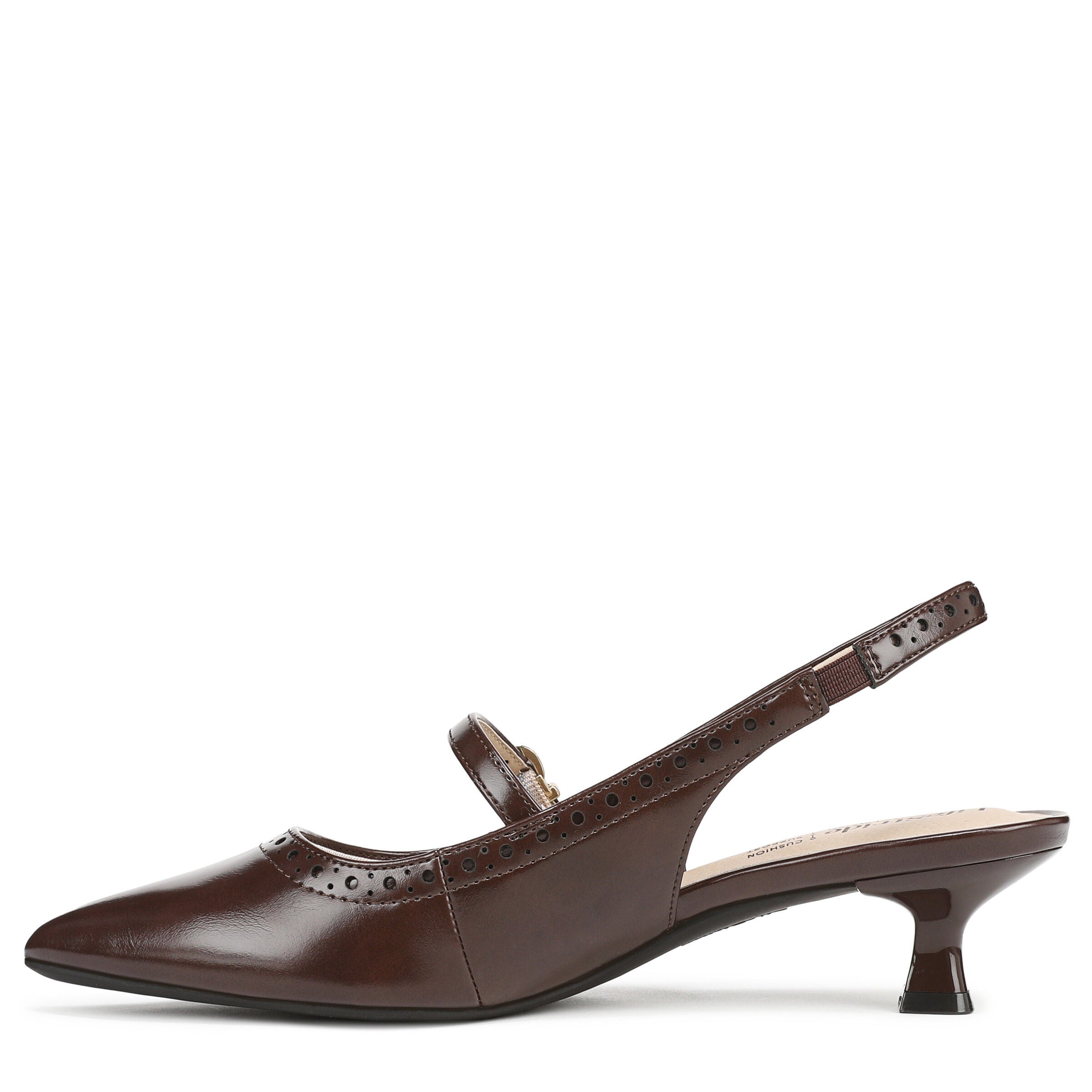 Marilyn Slingback Pump, COGNAC BROWN, alternate image number 5