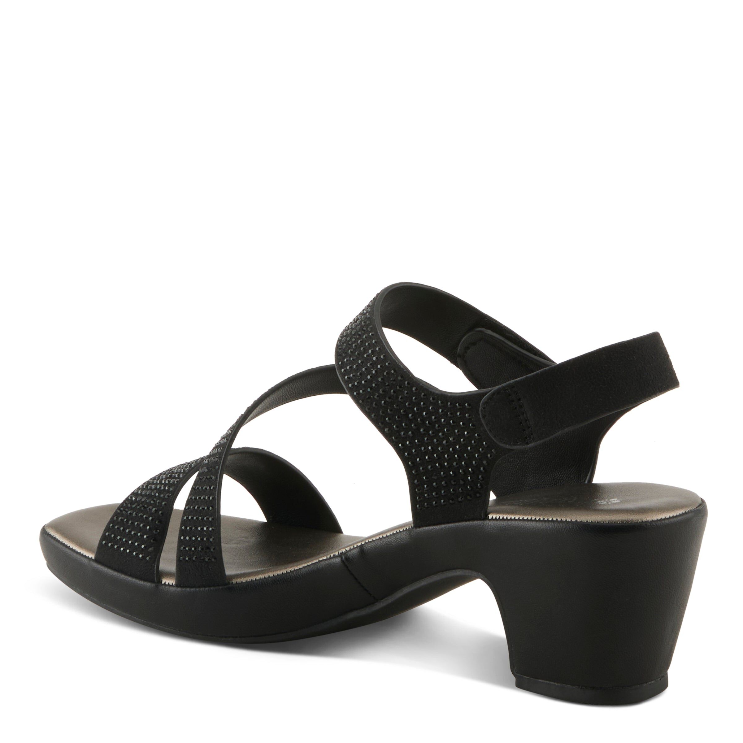 Yadiel Slingback Sandals, BLACK, alternate image number 7