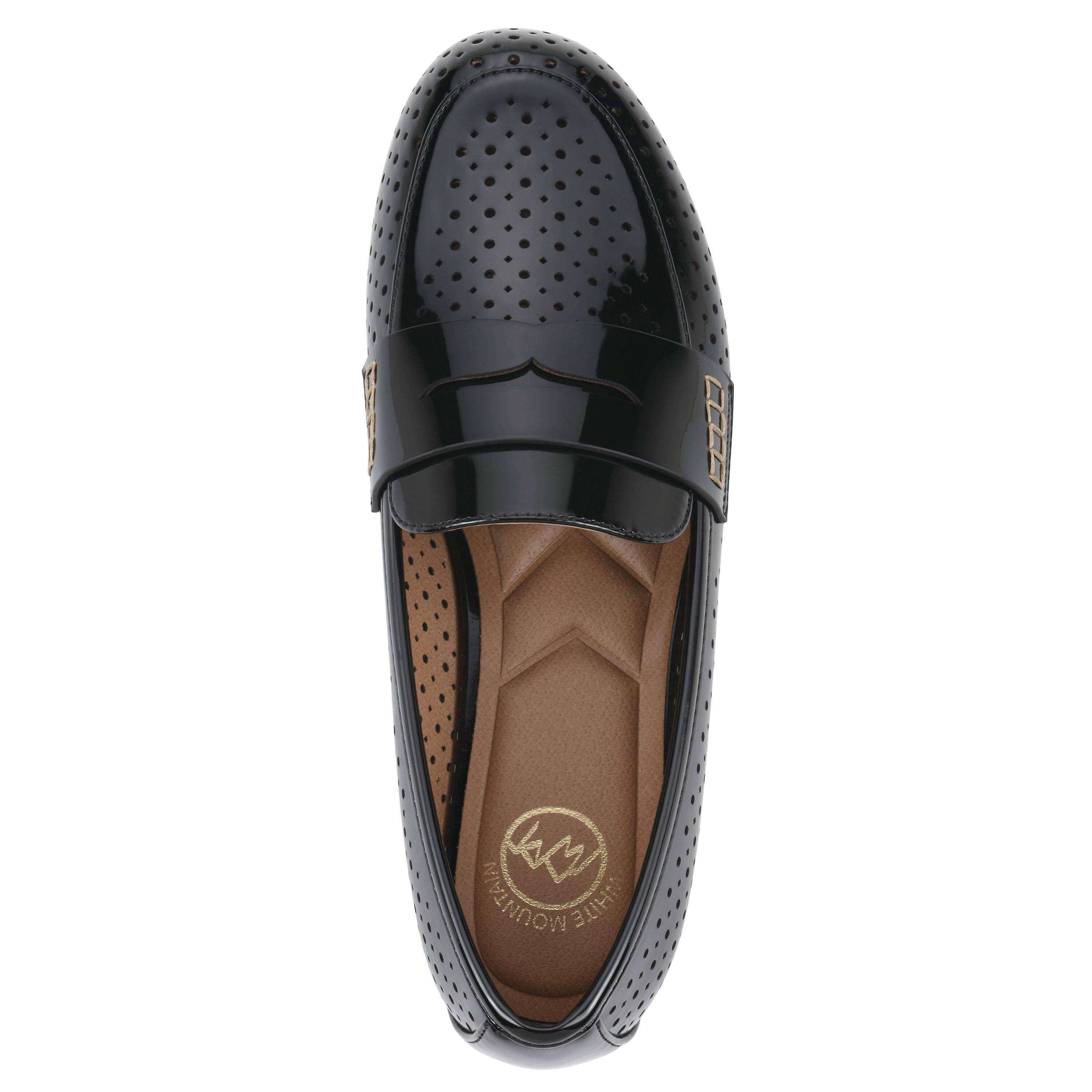 Wallace Moc Loafer, BLACK PATENT, alternate image number 4