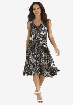 Plus Size Sleeveless Maxi Dresses