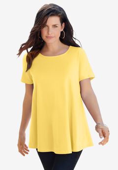 Swing Ultimate Tee with Keyhole Back