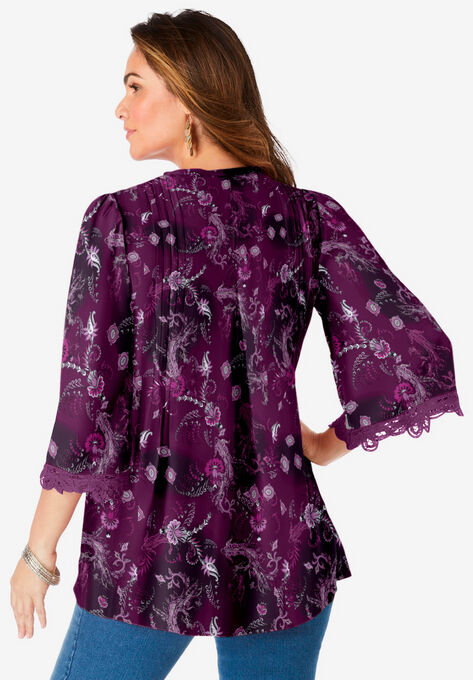 Juliet Lace Big Shirt, , on-hover image number null