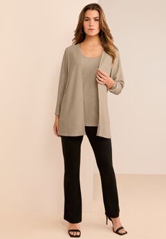 Glitter Tank Top and Cardigan Twinset