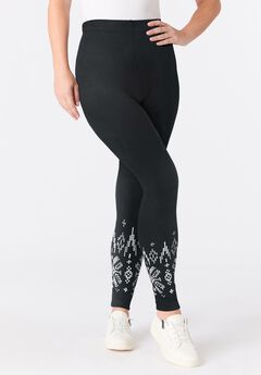 Placement Print Legging