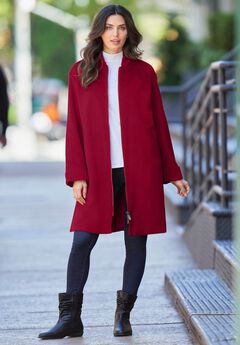 Plus Size Car Coat