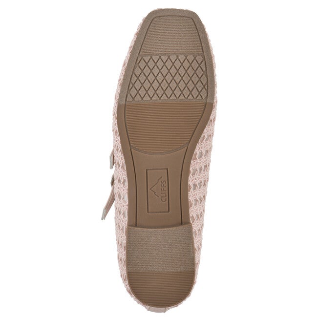 Besnik Mary Jane Flat, LIGHT PINK FABRIC, alternate image number 5
