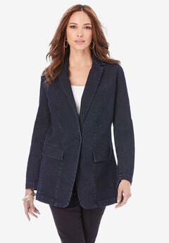 Denim Boyfriend Blazer