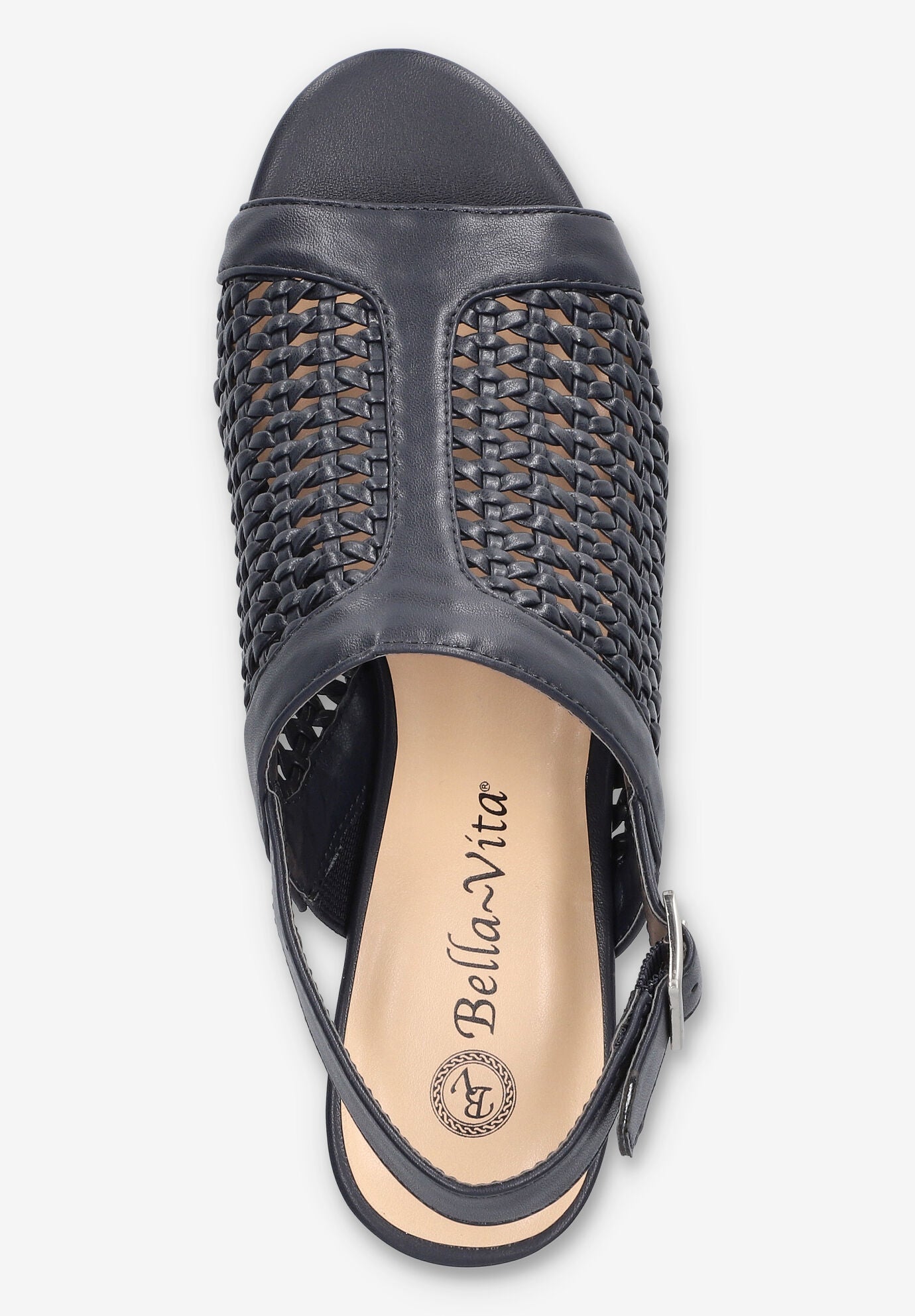 Adley Block Heel Sandals, NAVY, alternate image number 6