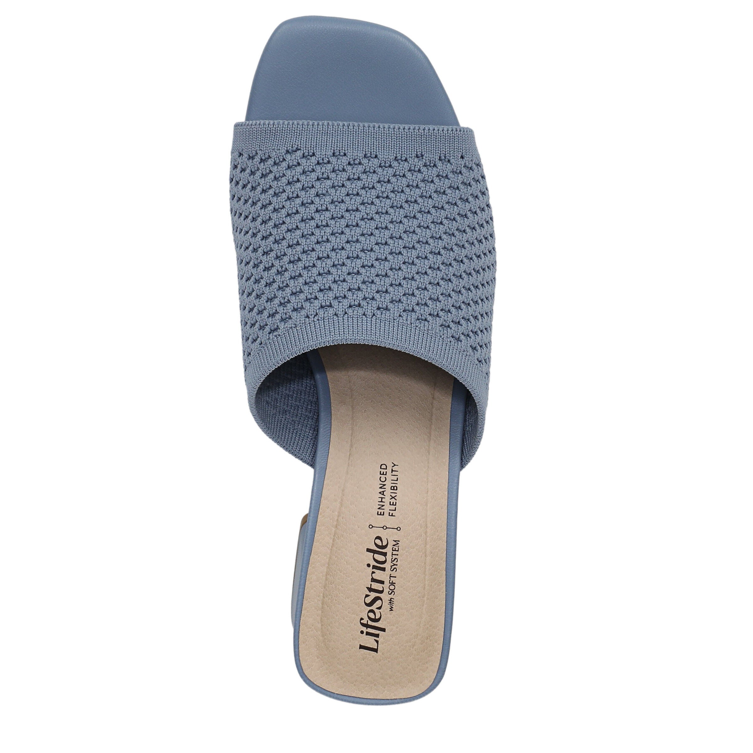 Colette 2 Slide Sandal, STONEWASH BLUE, alternate image number 6