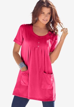 Two Pocket Soft Knit Tunic