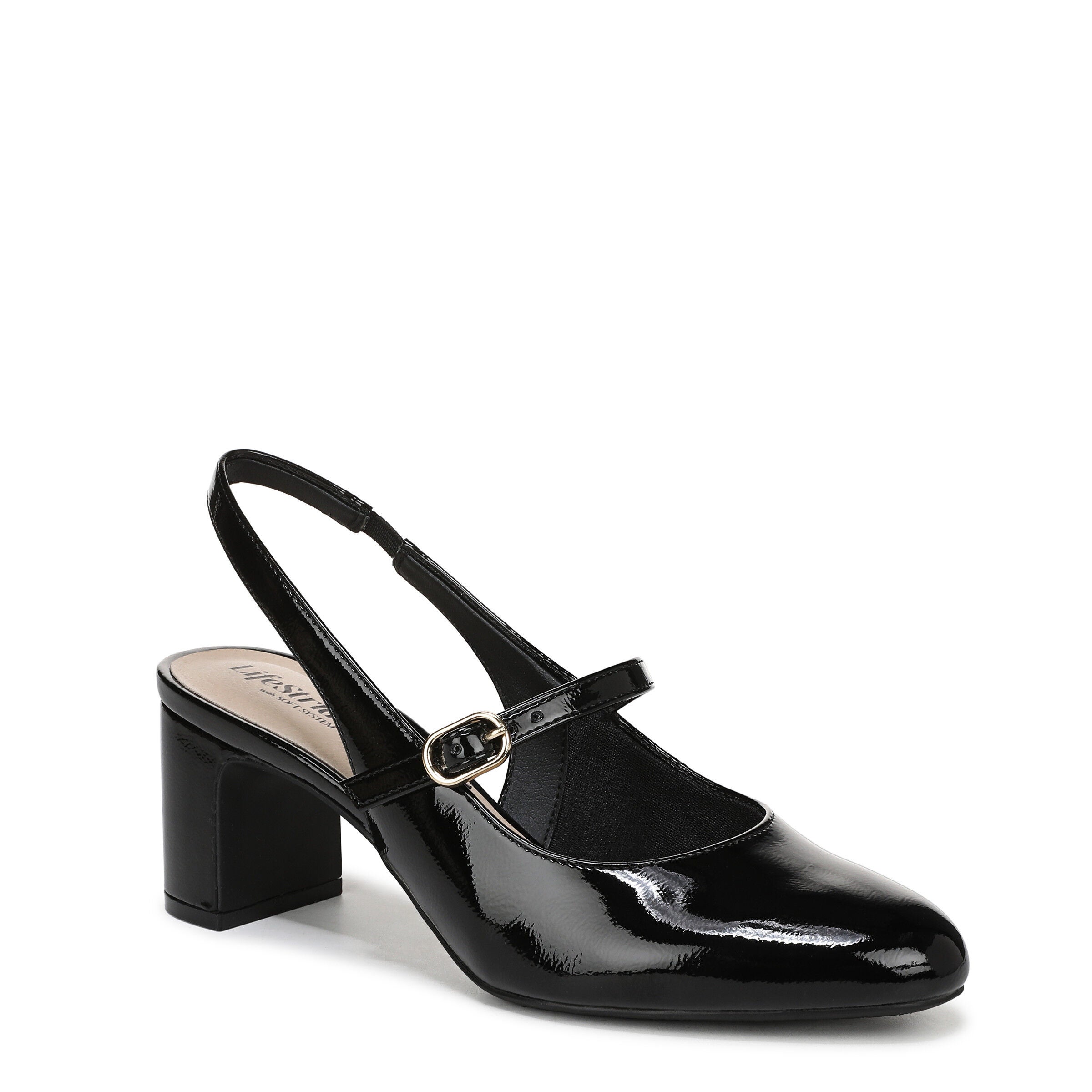 Trust Slingback, BLACK PATENT, hi-res image number 0