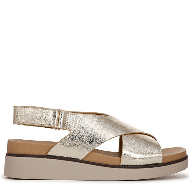 Georgina Sandal, PLATINO GOLD, alternate image number 3