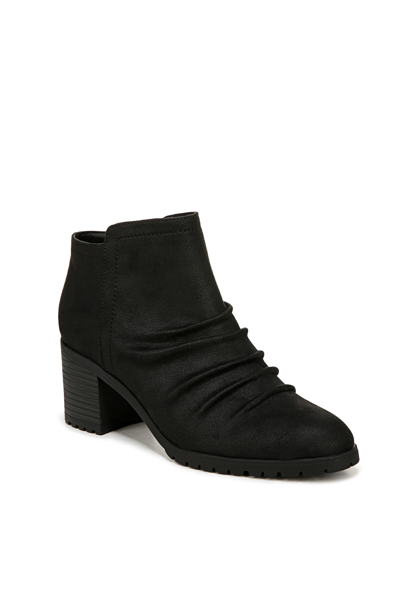 Maeve Ankle Boot, BLACK FAUX LEATHER, hi-res image number 0