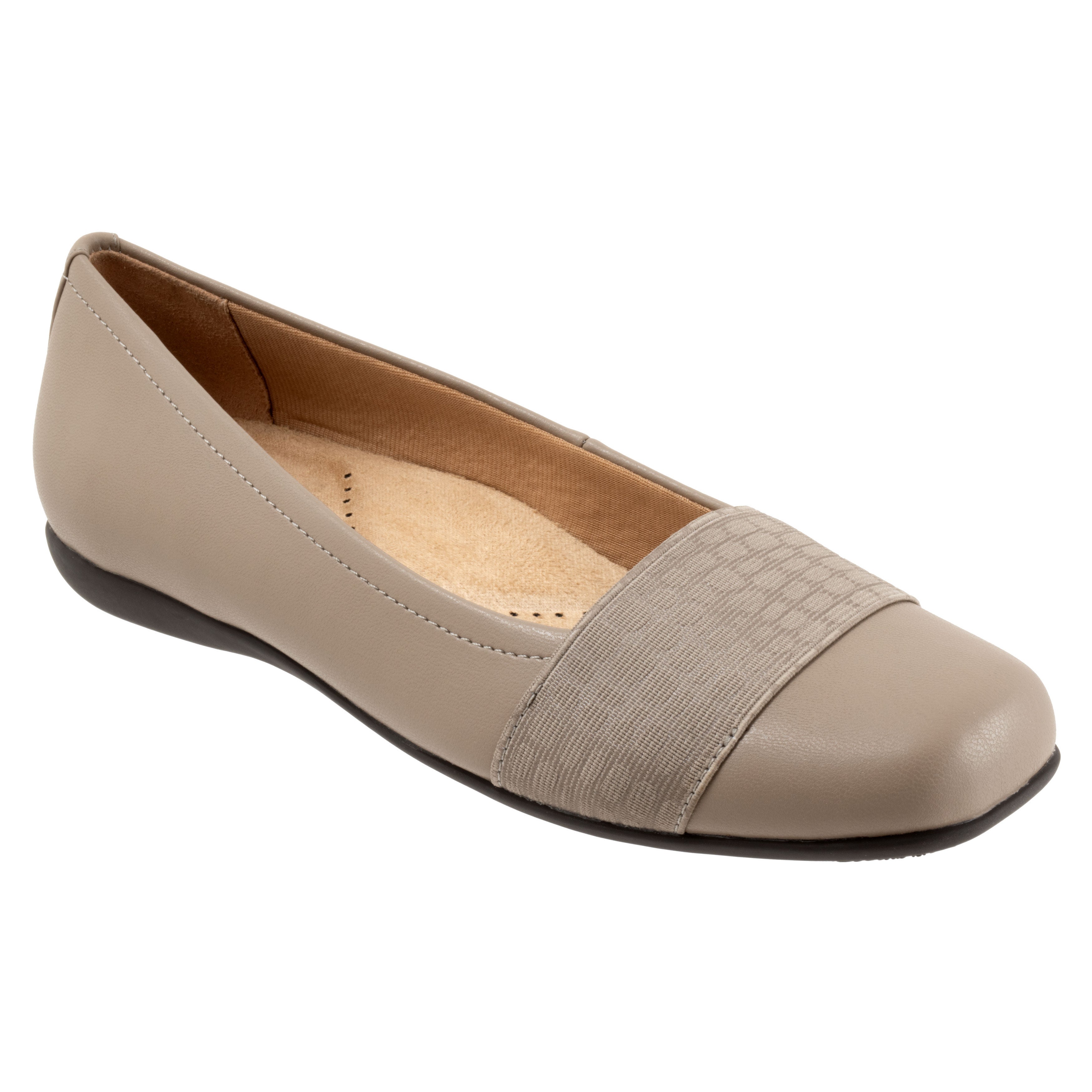 Samantha Flat, TAUPE CROCO, hi-res image number 0