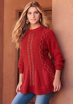 Red Fashion Tops