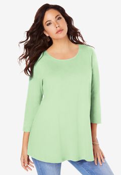 Ultimate Three Quarter Sleeve Swing Tee