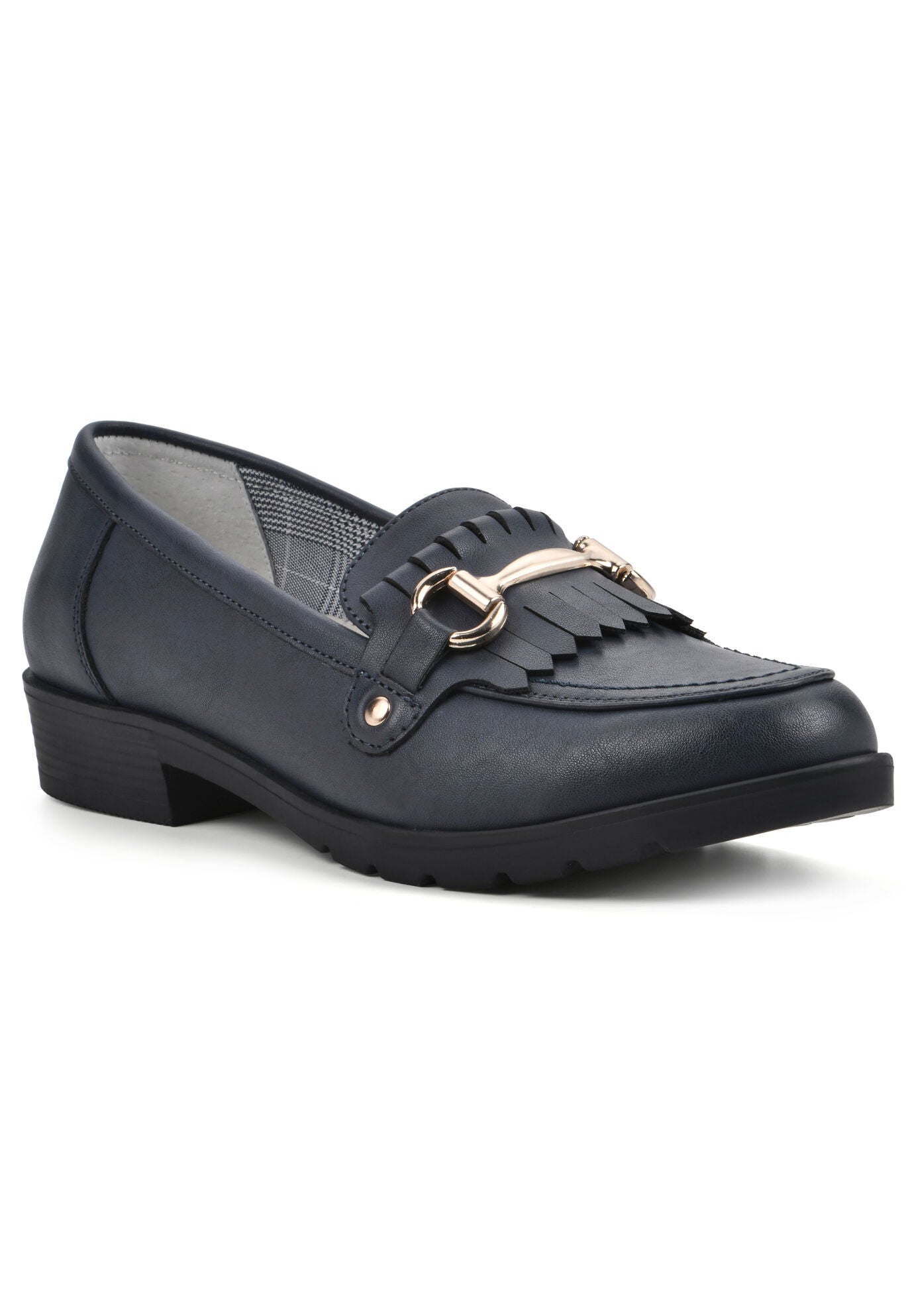 Galeena Shoe, NAVY BURNISHED SMOOTH, hi-res image number 0