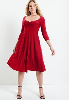 Sweetheart Swing Dress