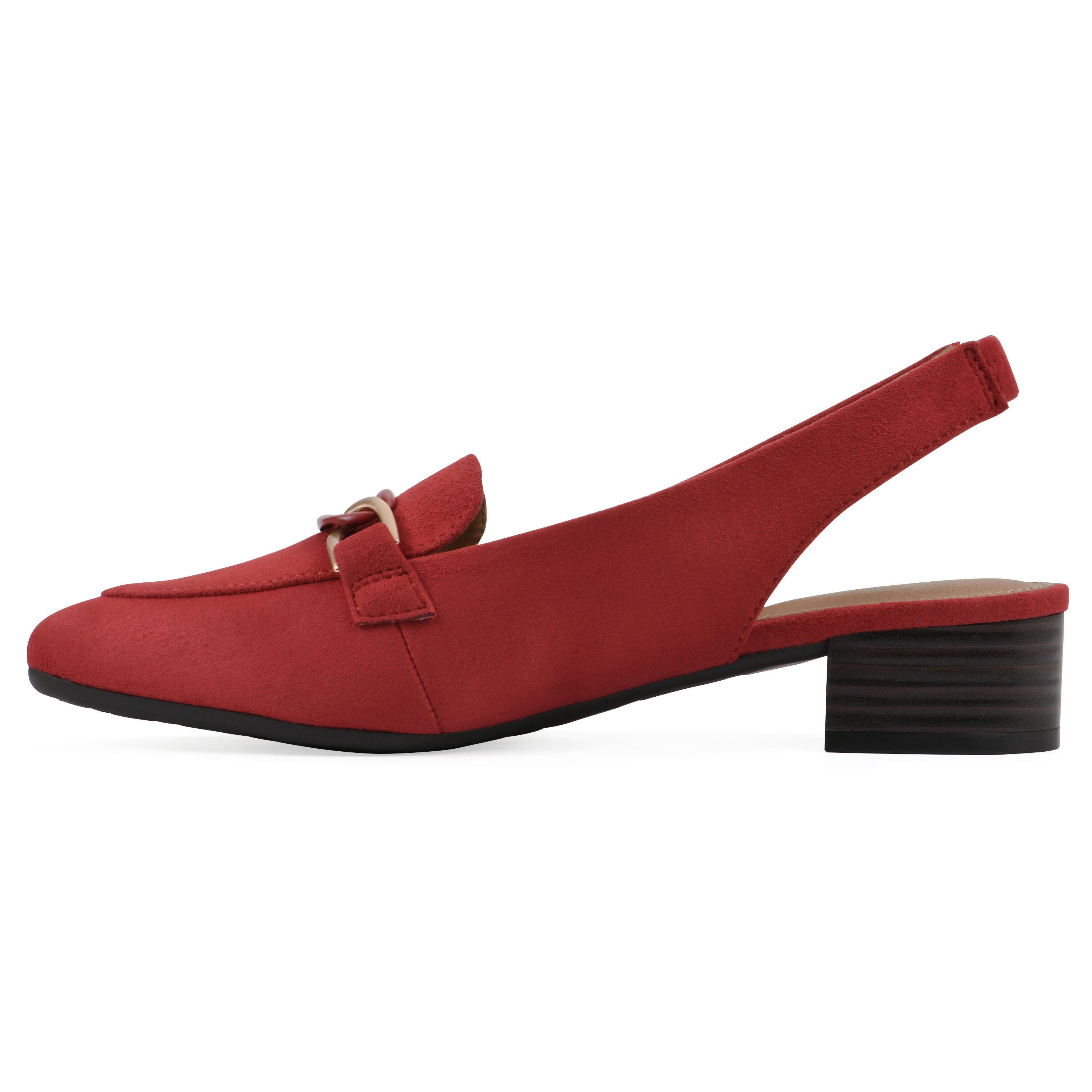 Boreal Slingback Heel, CRUELLA RED FABRIC, alternate image number 3
