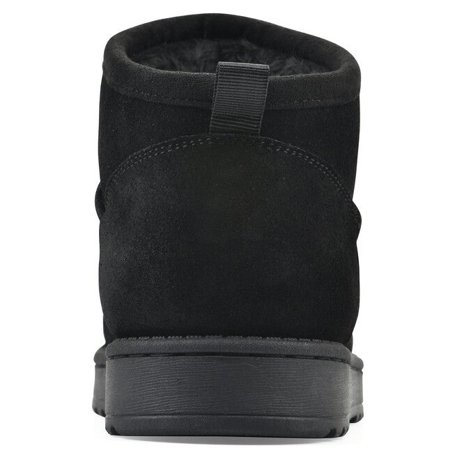 Inspo Faux Fur Leather Bootie, BLACK SUEDE, on-hover image number 1