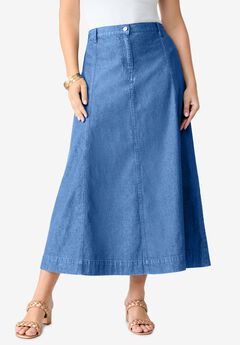Invisible Stretch® Iconic A Line Maxi Skirt