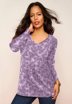 Ultimate Long Sleeve V Neck Tee