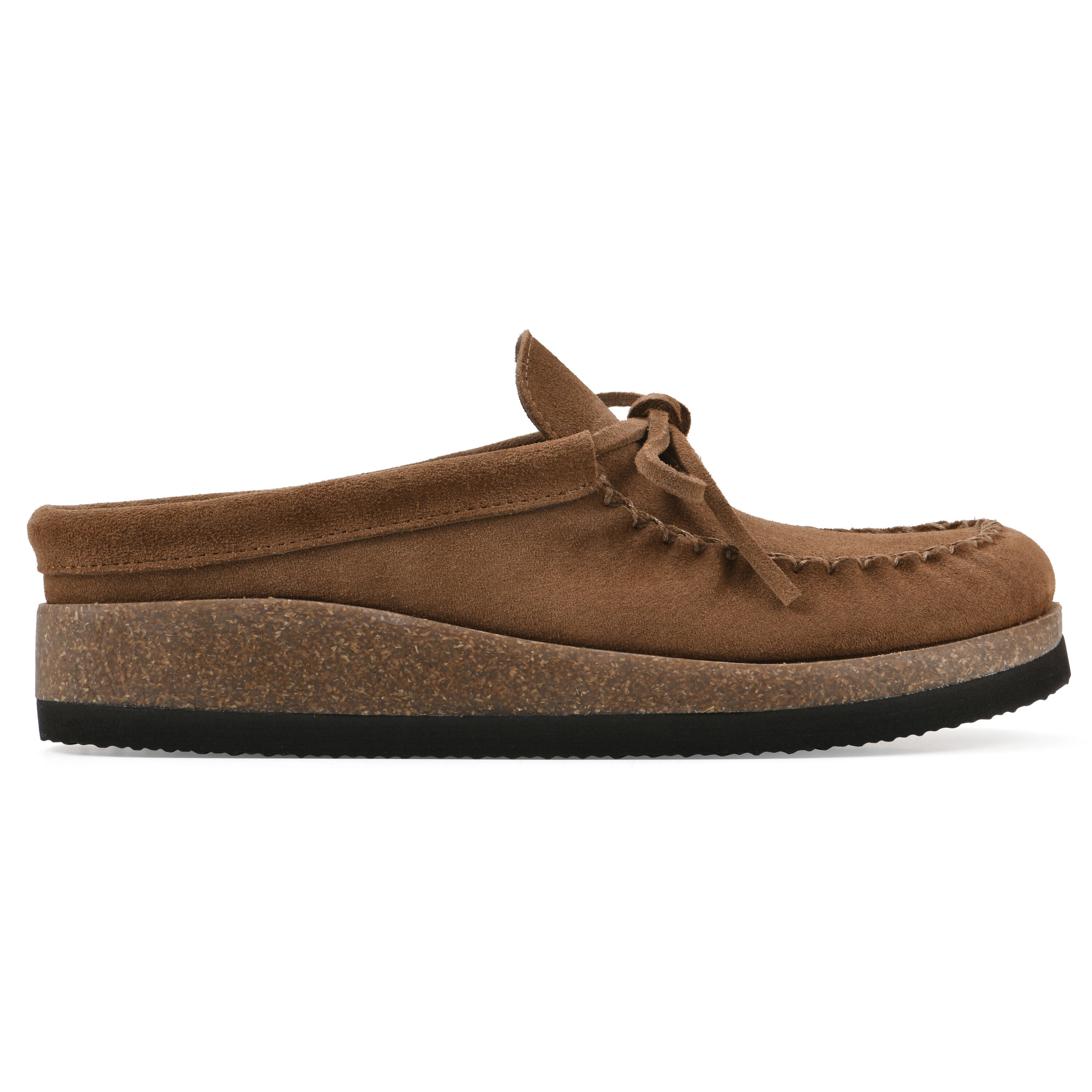 Bayhead Footbeds Clog, NEW CHESTNUT SUEDE, alternate image number 2