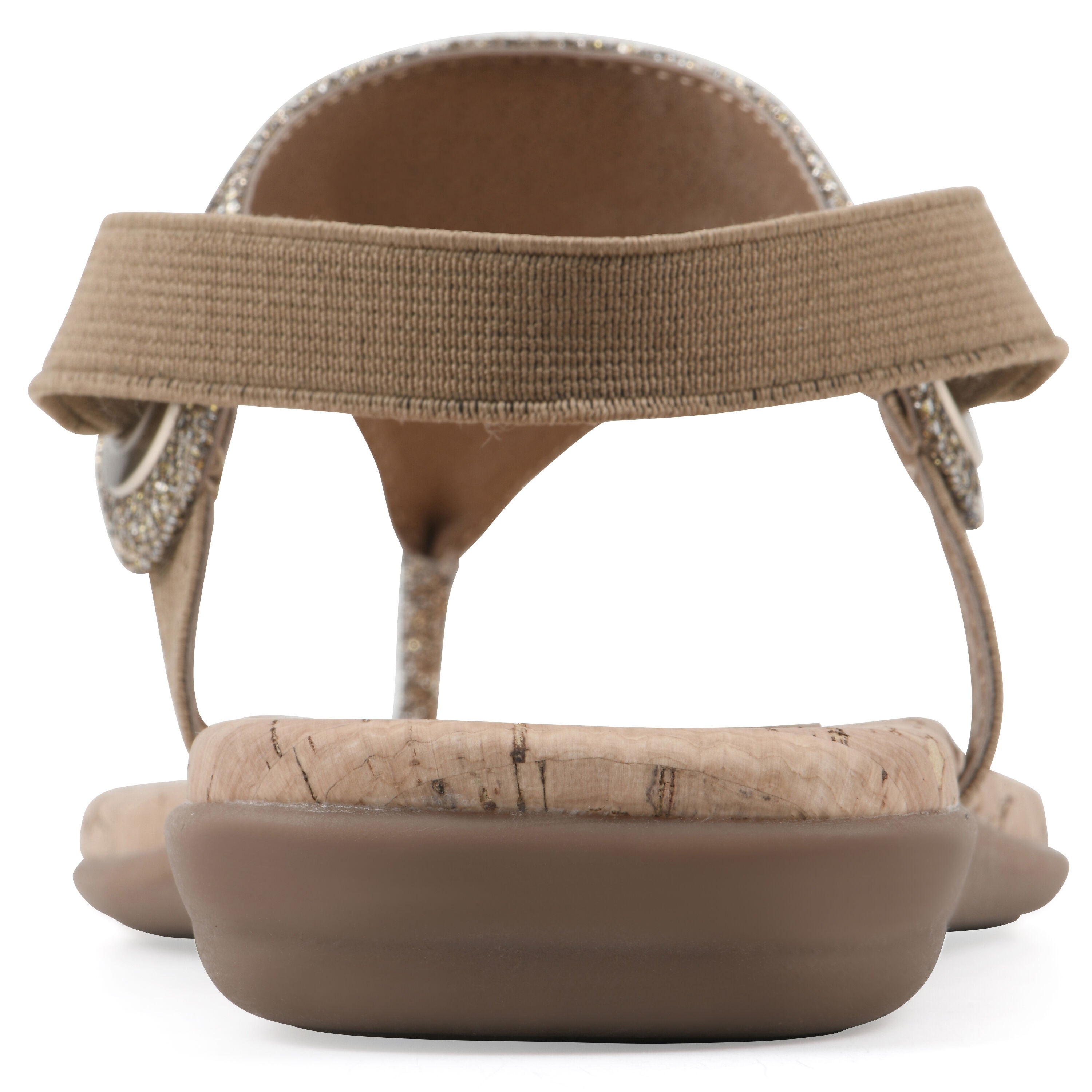 Lifeway Sling back sandal, LIGHT GOLD GLITTER, on-hover image number 1