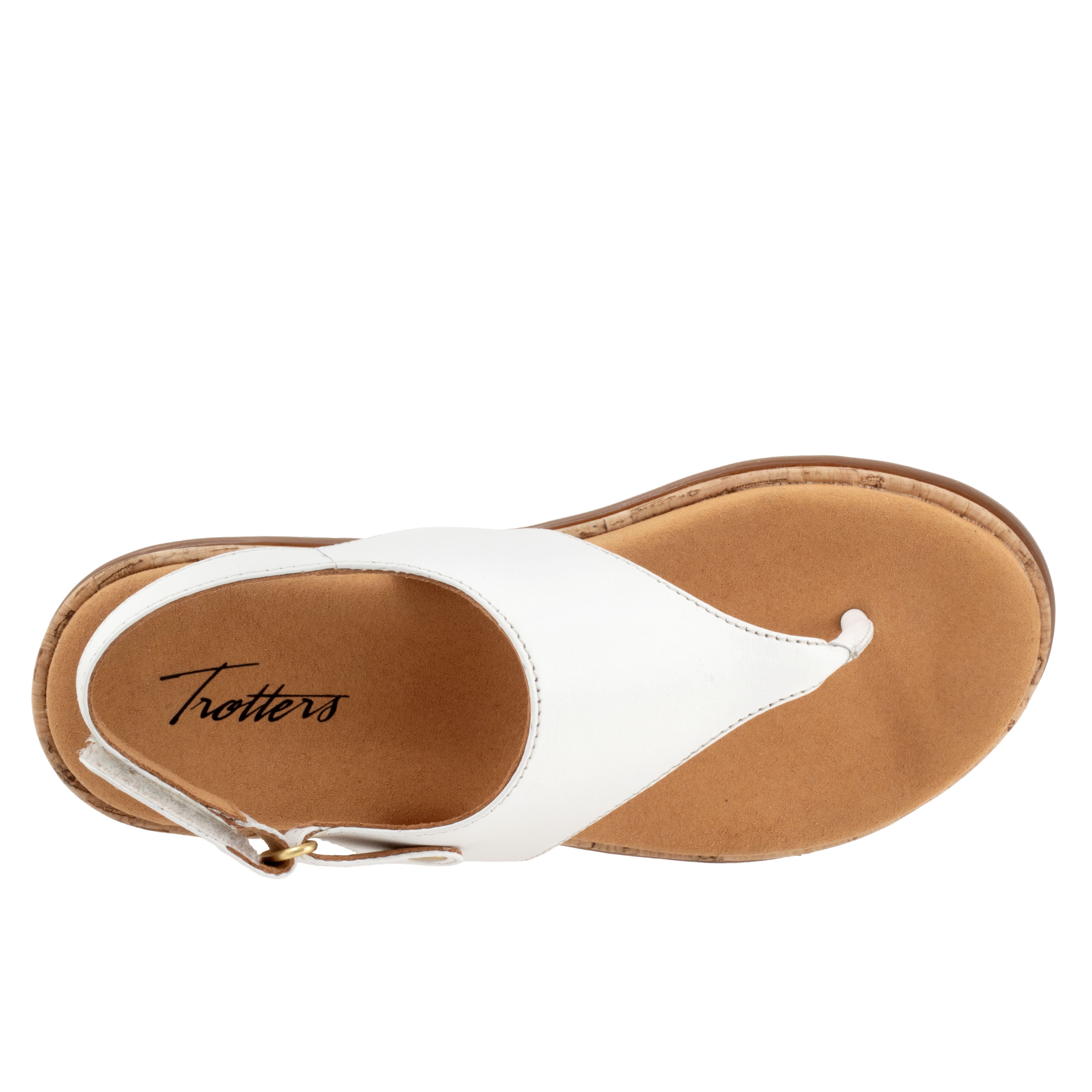Garret Sandal, WHITE, alternate image number 3