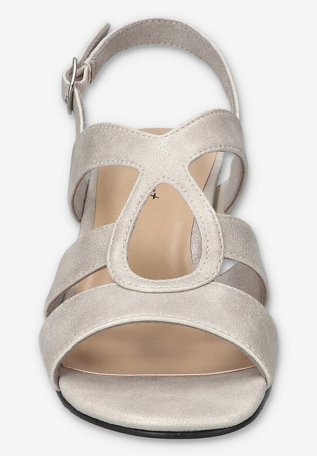 Zella Heeled Sandal, SILVER, on-hover image number 1