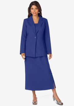 Side Button Suit Jacket Dress