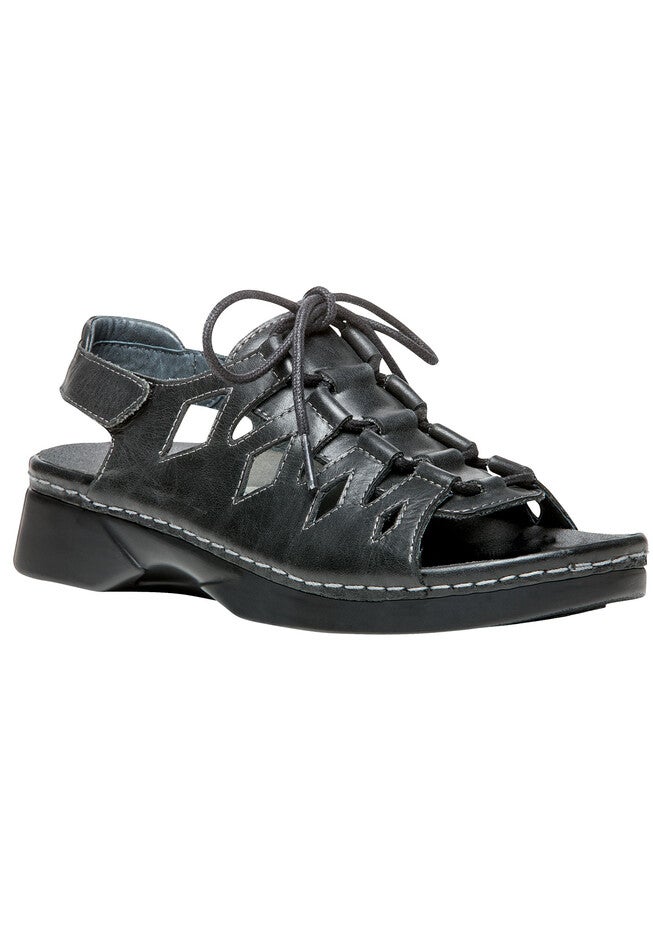 GhillieWalker Sandals by Propet®, BLACK, hi-res image number null