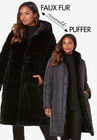 Reversible Long Coat, BLACK, hi-res image number null