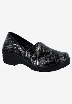 Low Heel Black Wedge Shoes