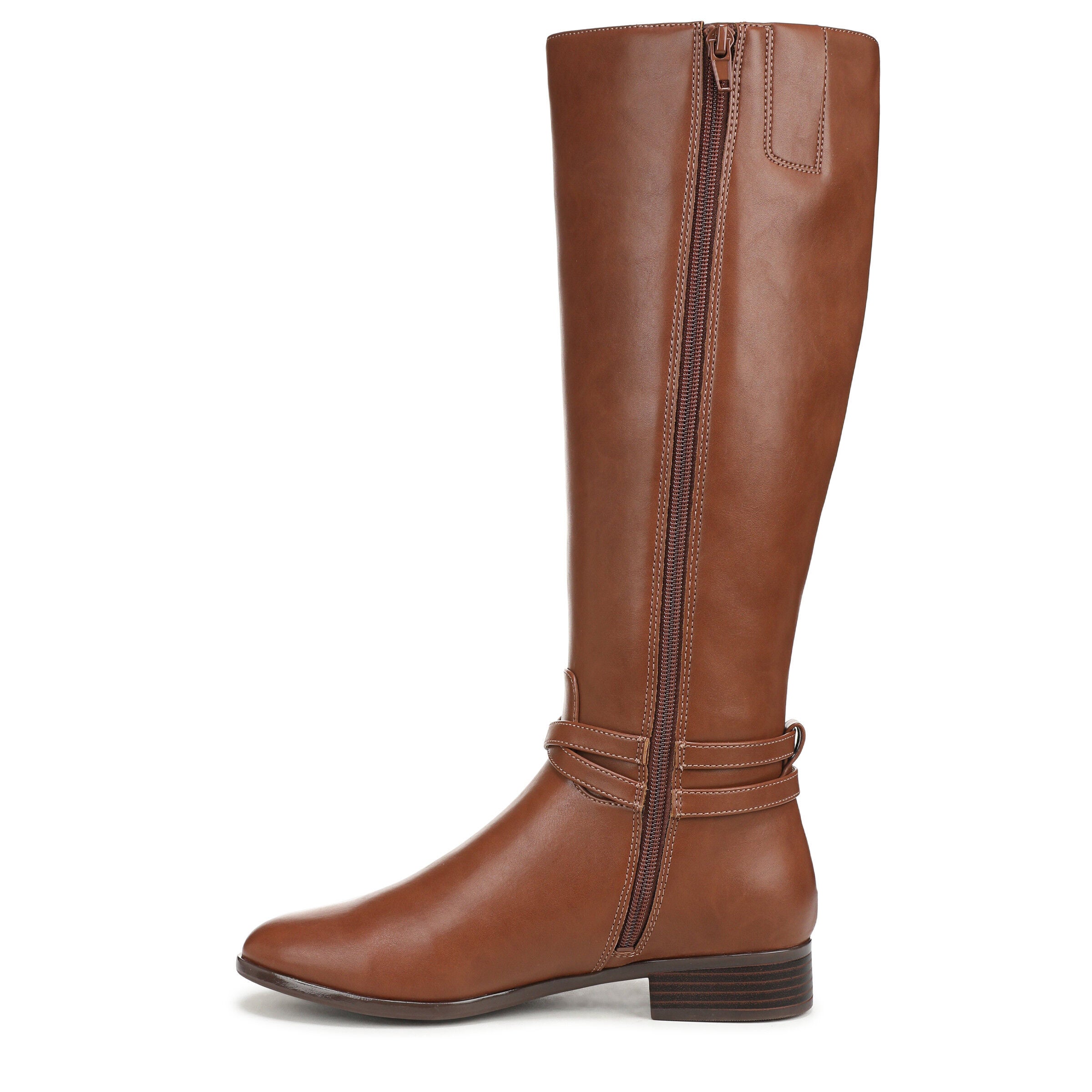 Scout Wide Calf Knee High Boot, DARK TAN, alternate image number 5