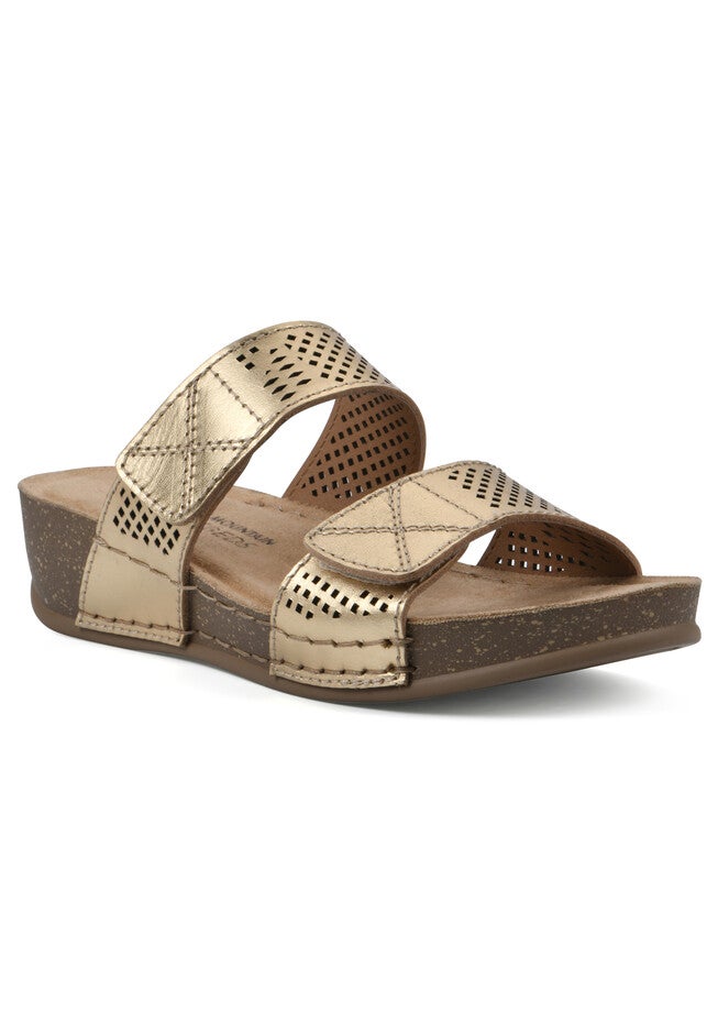 Ferula Sandal, ANTIQUE GOLD LEATHER, hi-res image number null