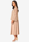 Glitter & Lace Jacket Dress Set, , alternate image number null