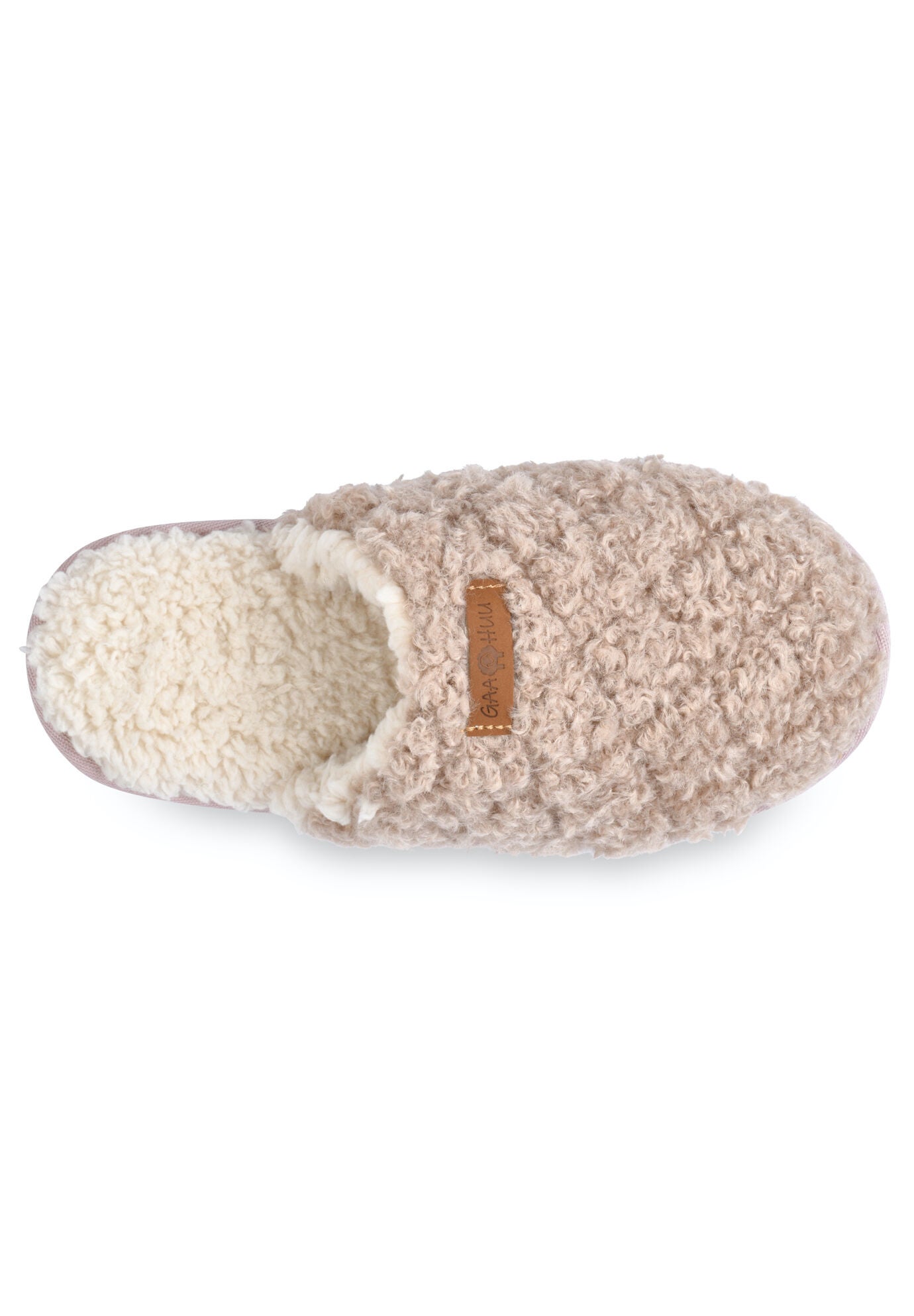Quilted Teddy Bear Scuff Slipper Slippers, , alternate image number 3