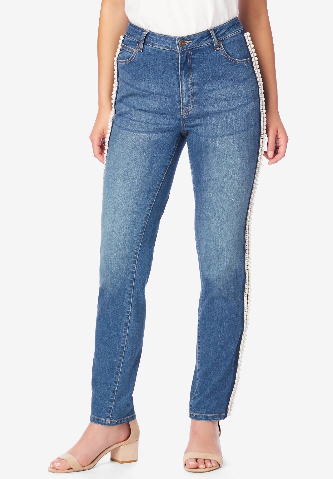 Roamans sale stretch jeans