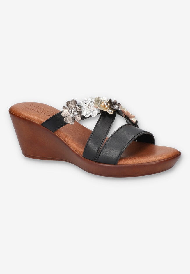 Bellefleur Sandal, BLACK, hi-res image number 0