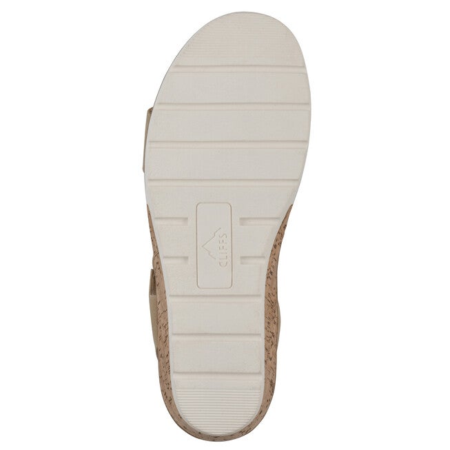 Tinnley Wedge Sandal, NATURAL NUBUCK, alternate image number 5