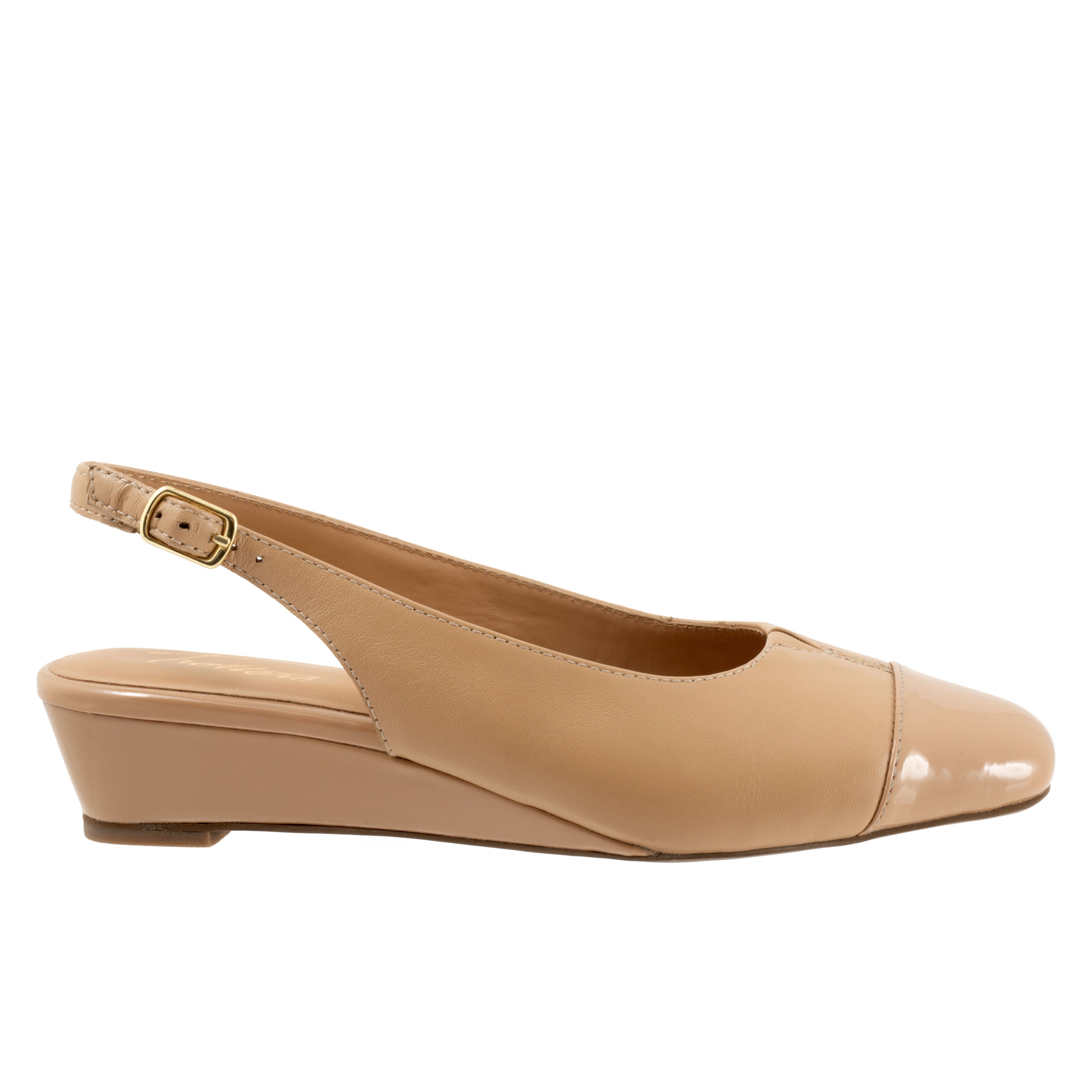 Dea Wedge Pump, BEIGE, alternate image number 4