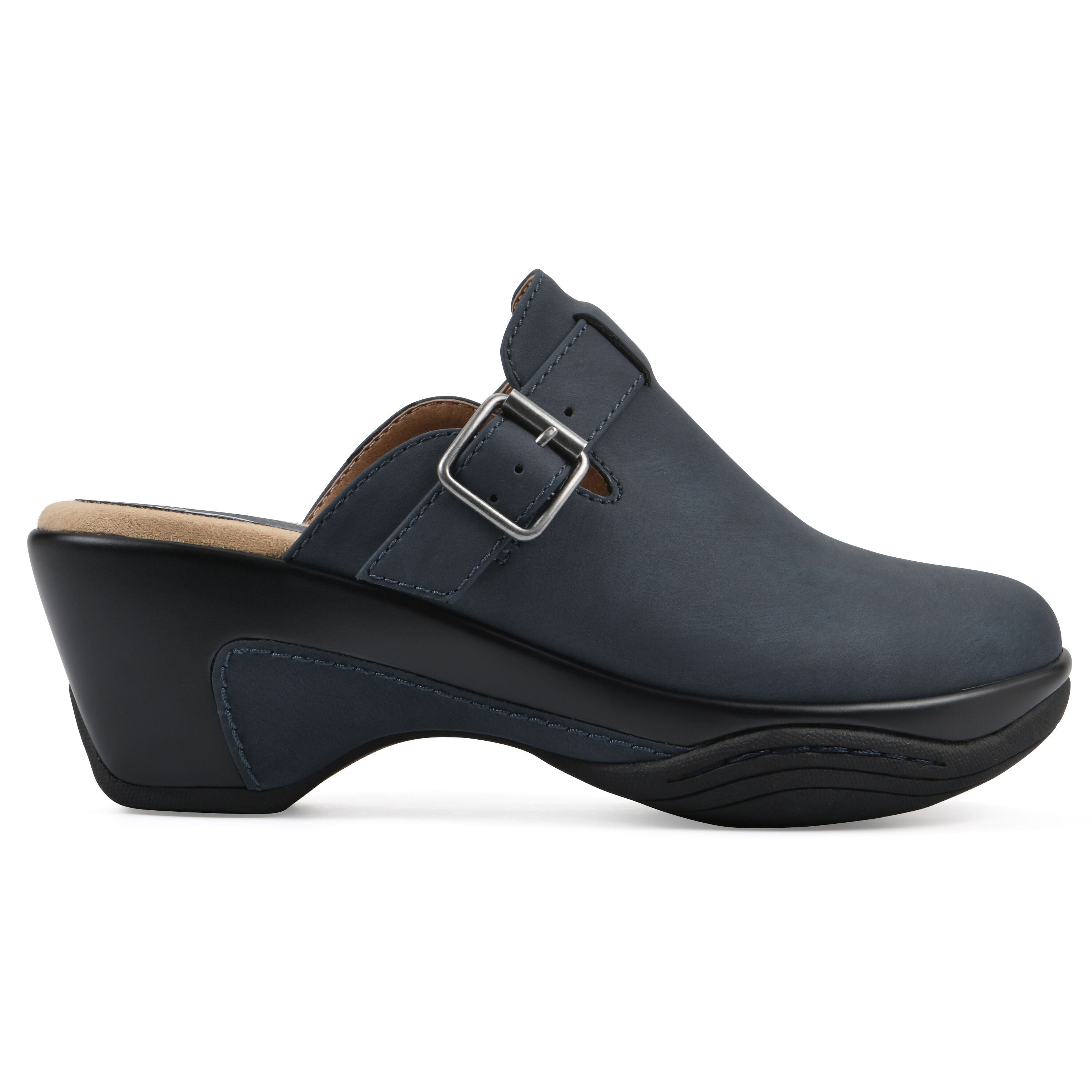 Viewed Slip-On Clog, NAVY SMOOTH, alternate image number 2