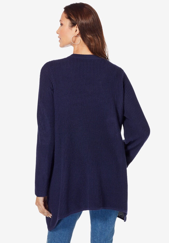 V-Neck Thermal Pullover, , on-hover image number 1