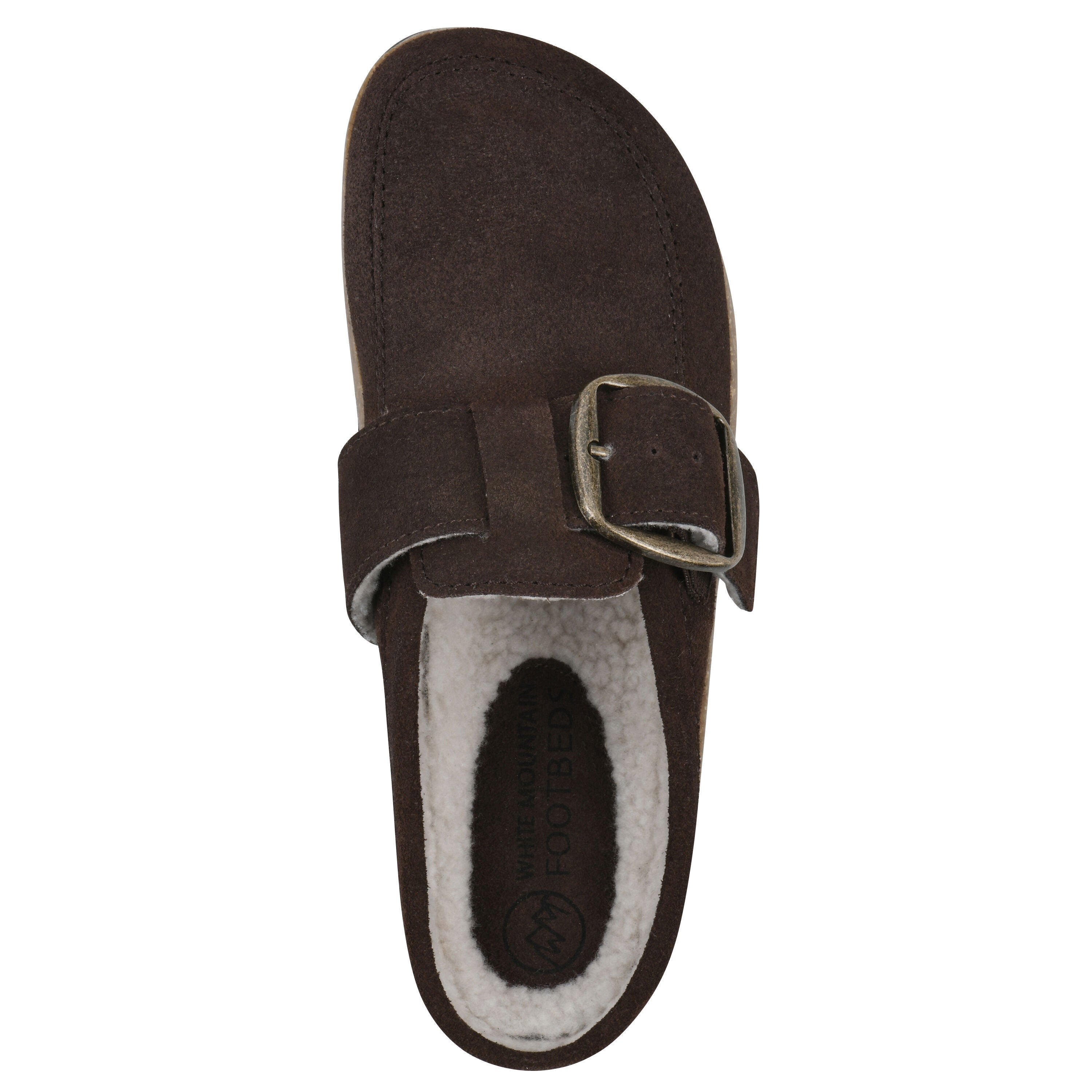 Bueno Footbeds Clog, COCO BROWN SUEDE FF, alternate image number 4