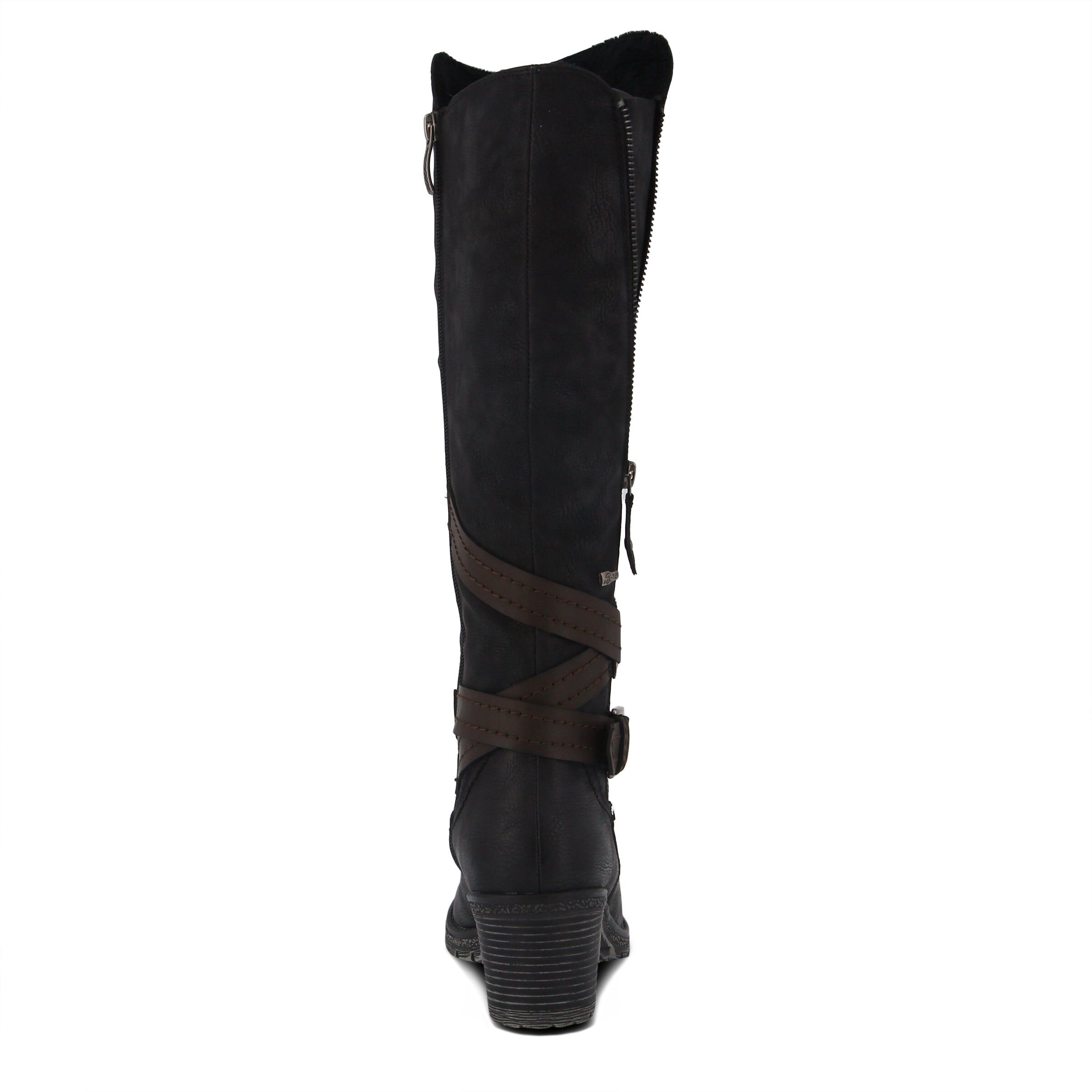 Gemisola Tall Boots, BLACK, on-hover image number 1