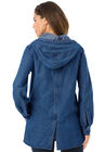 Hooded Denim Big Shirt, , on-hover image number null