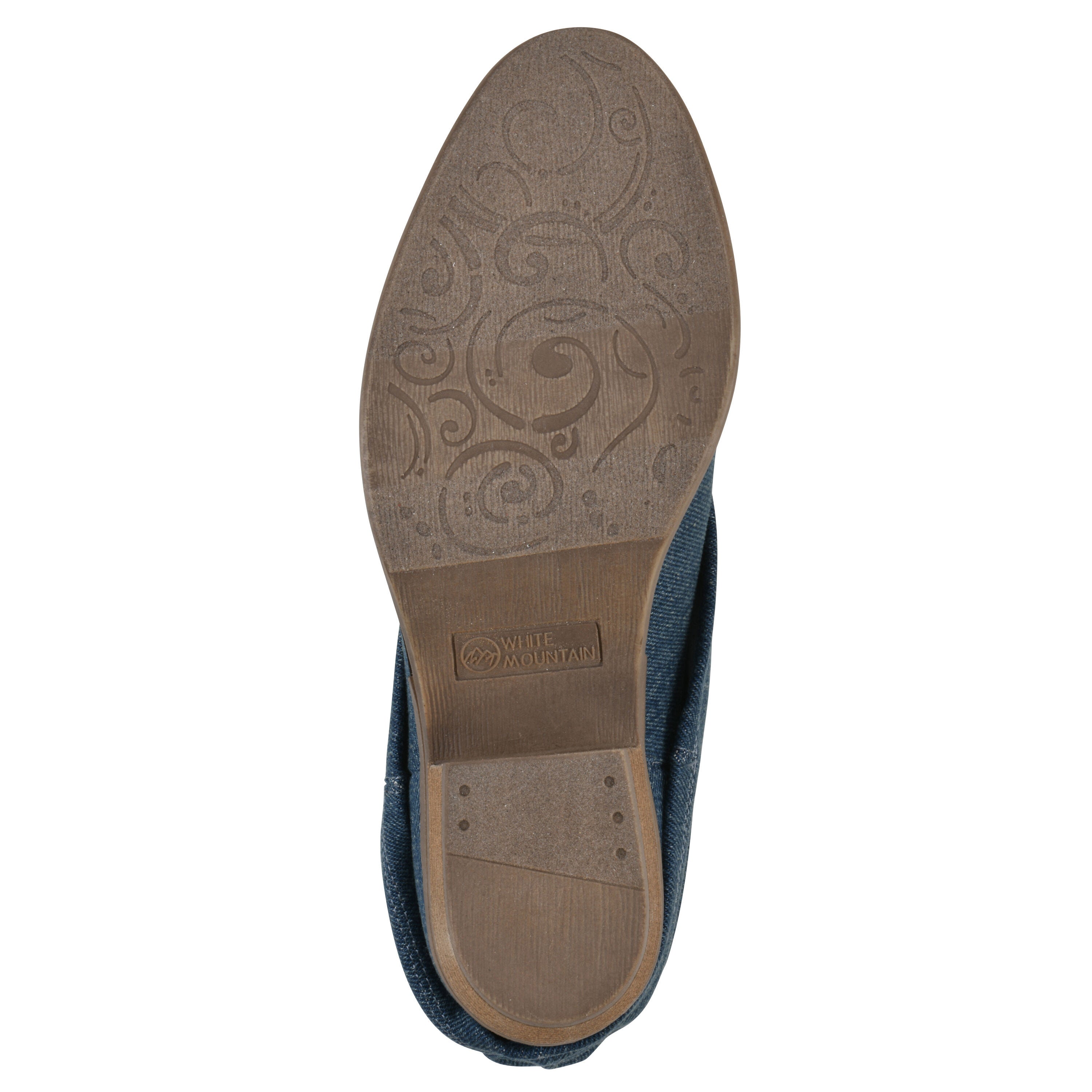 Alden Mid Calf Western Bootie, DARK DENIM FABRIC, alternate image number 5