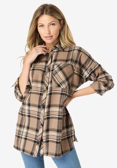 Plaid Flannel Tunic