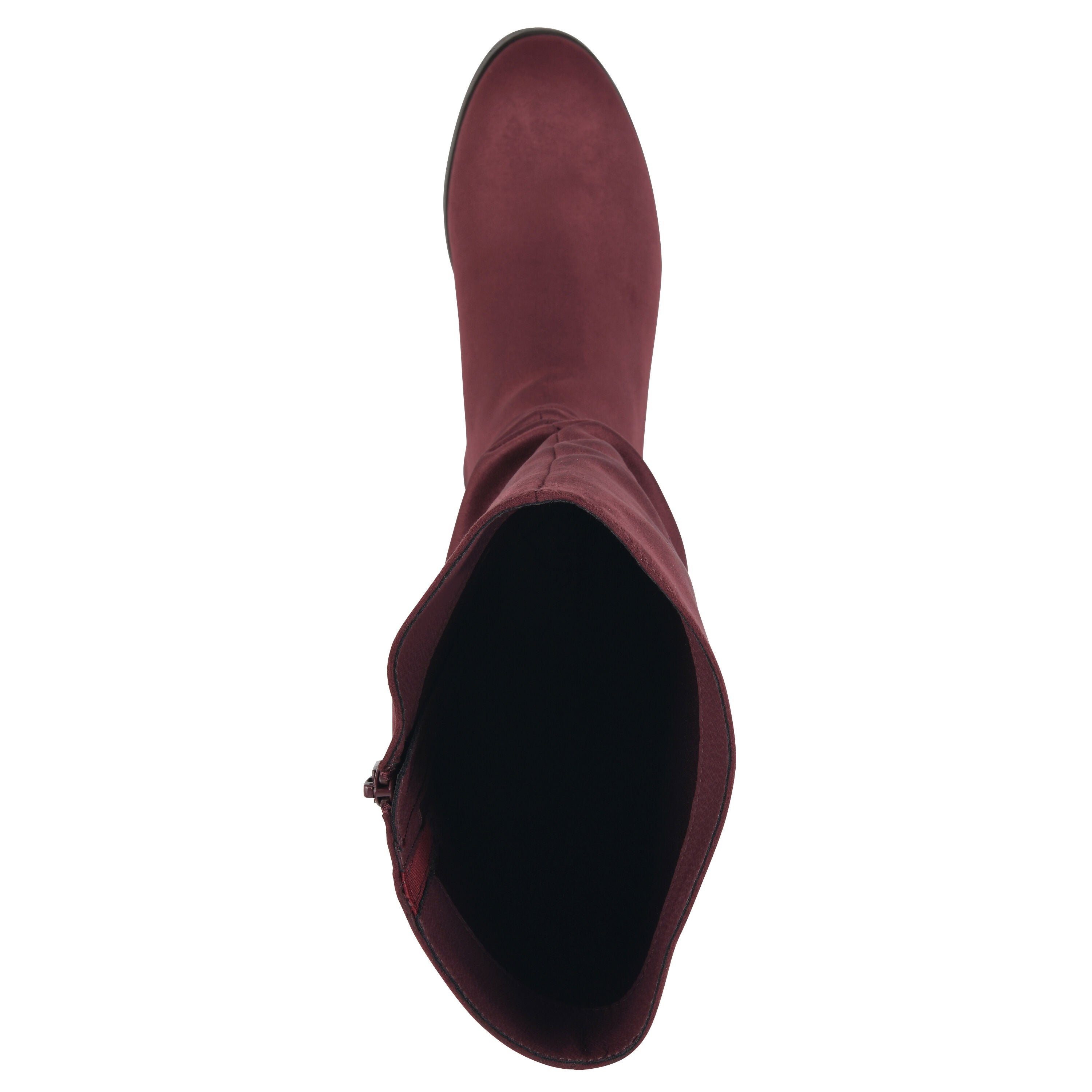 Barnes Tall Shaft Boot, BURGUNDY FABRIC, alternate image number 4
